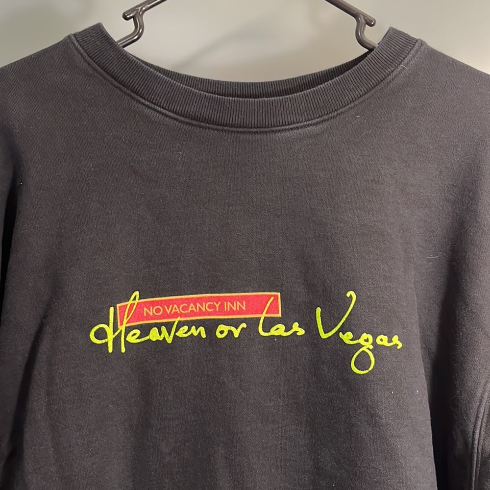 Black crew neck
